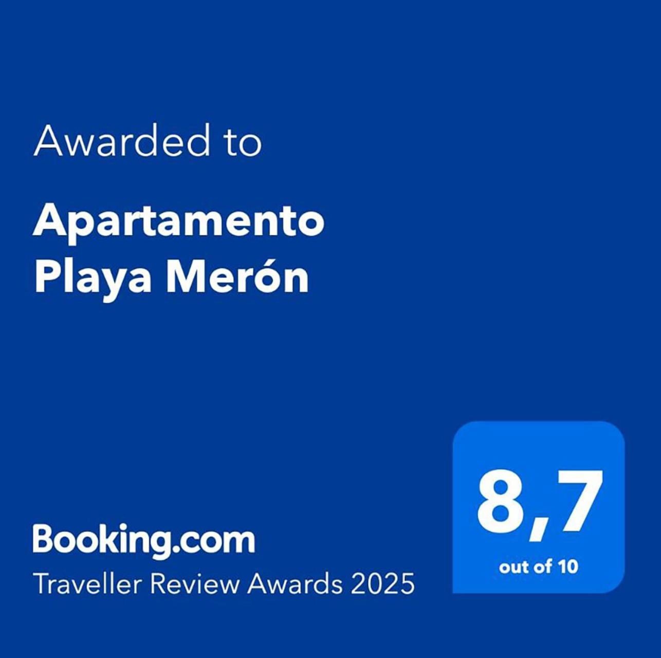 סן ויסנטה דה לה ברקרה Apartamento Playa Meron מראה חיצוני תמונה
